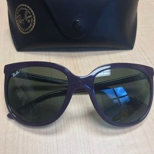 Ray Ban Violet Cat eye sunglasses
